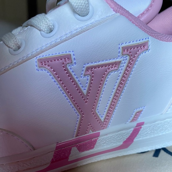 Authentic Louis Vuitton Pink Charlie Sneaker - Picture 2 of 4